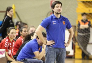Partido de balonmano femenino Cleba- Zuazo. Len . 17 - enero -2015. Secundino Prez